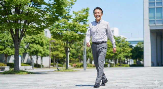 坐骨神経痛による足のしびれが改善し、元気に立ち仕事ができるようになったうるま市の60代男性